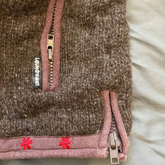 Laundromat wool fleece quilted sweater - Picture 5 of 9